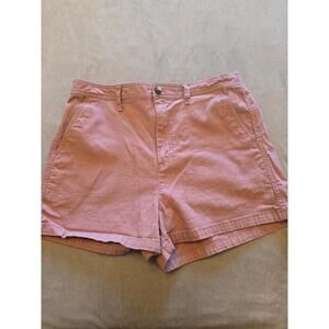 Madewell High-Waisted Women’s Dusty Rose Camp Short(L)